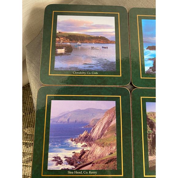 Boxed Set of 6 Coasters The John Hinde Tableware Collection VIEWS of Ireland EUC - Picture 11 of 16